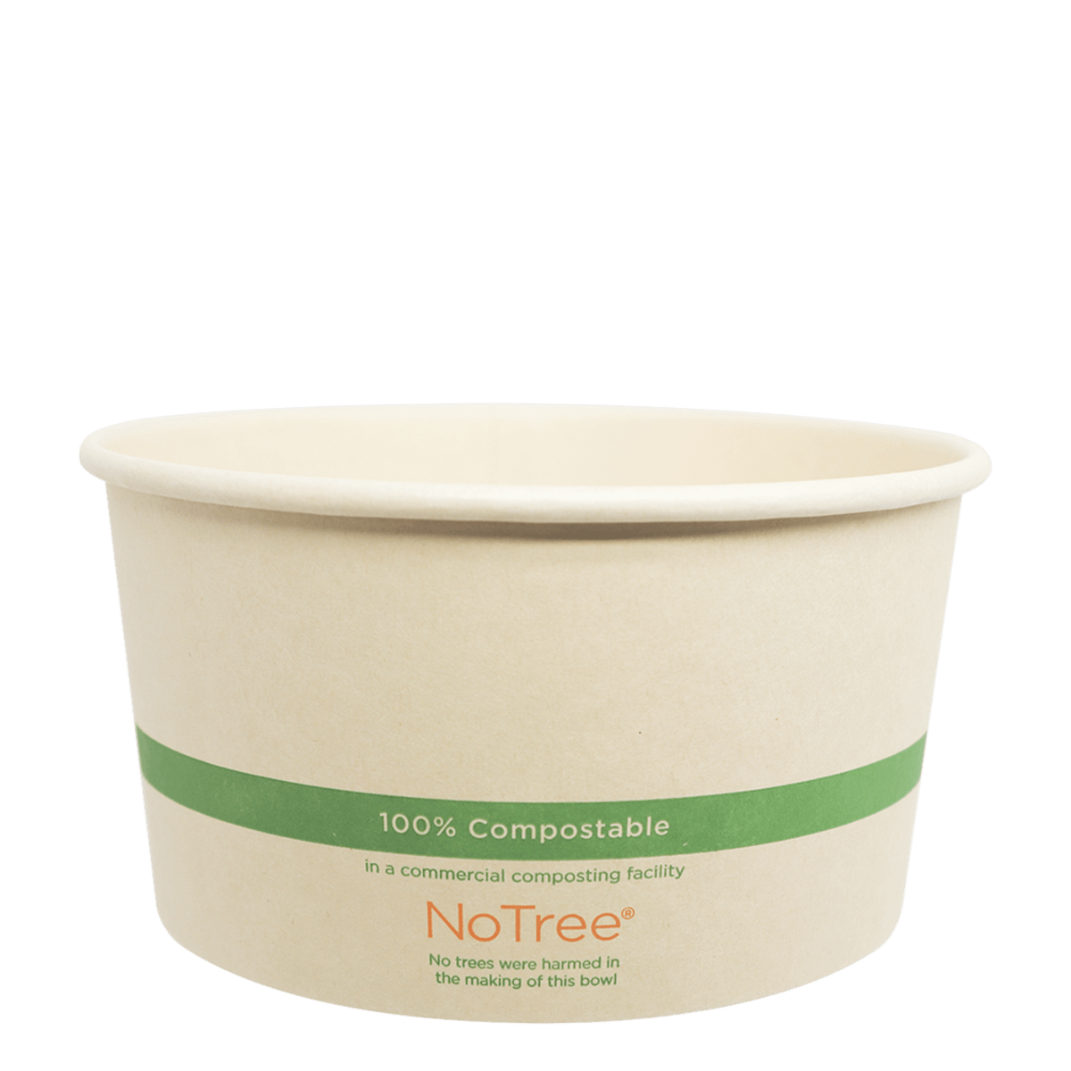 World Centric 32 oz NoTree Paper Bowl, Wide (QTY:300)