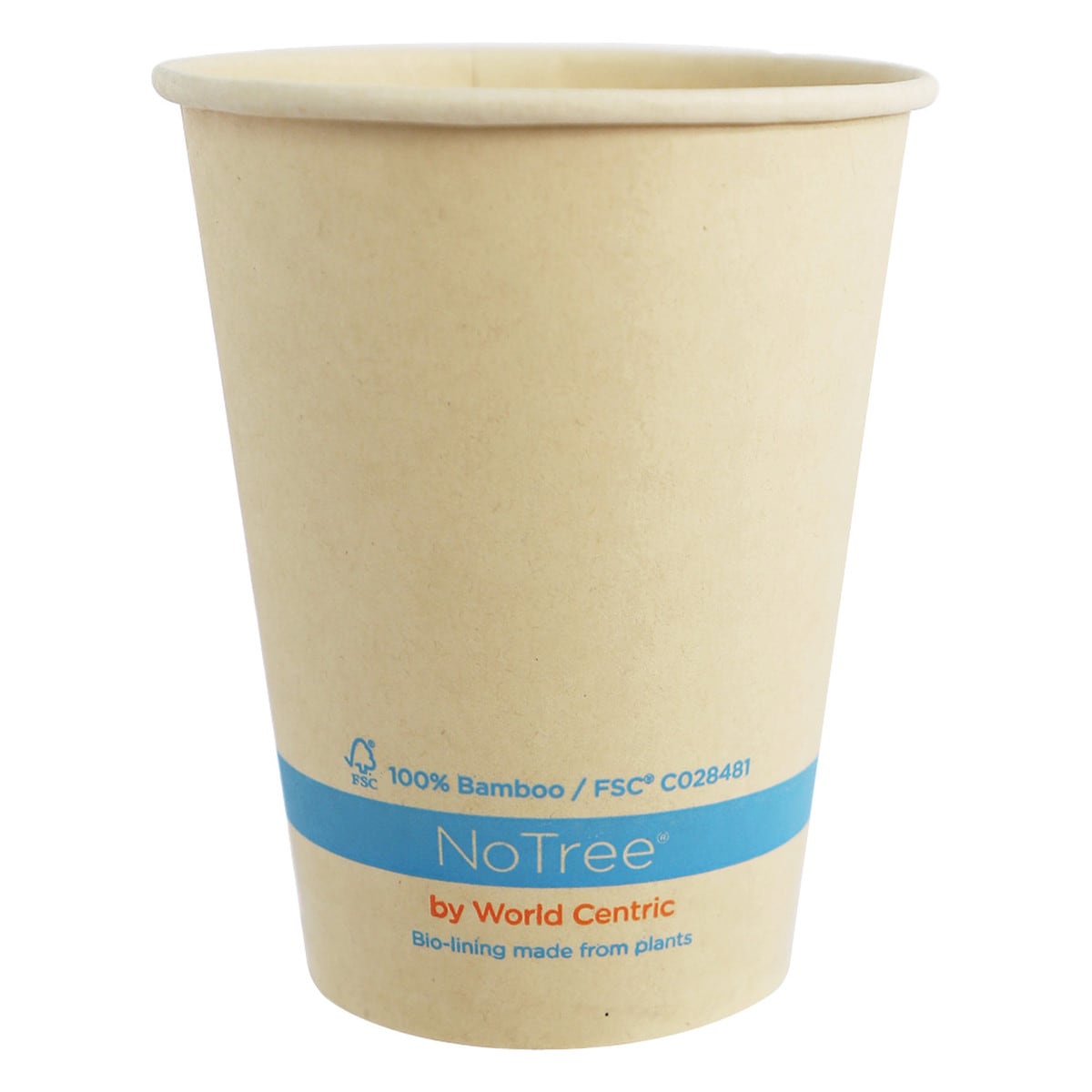 World Centric 12oz NoTree Paper Cold Cup (QTY:1000)