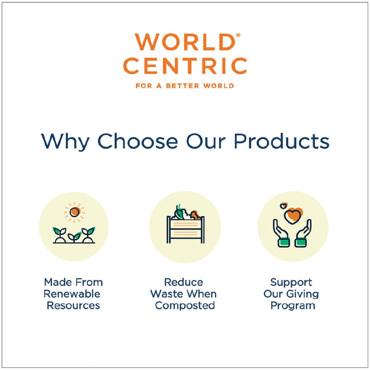 World Centric 12oz NoTree Paper Cold Cup (QTY:1000)