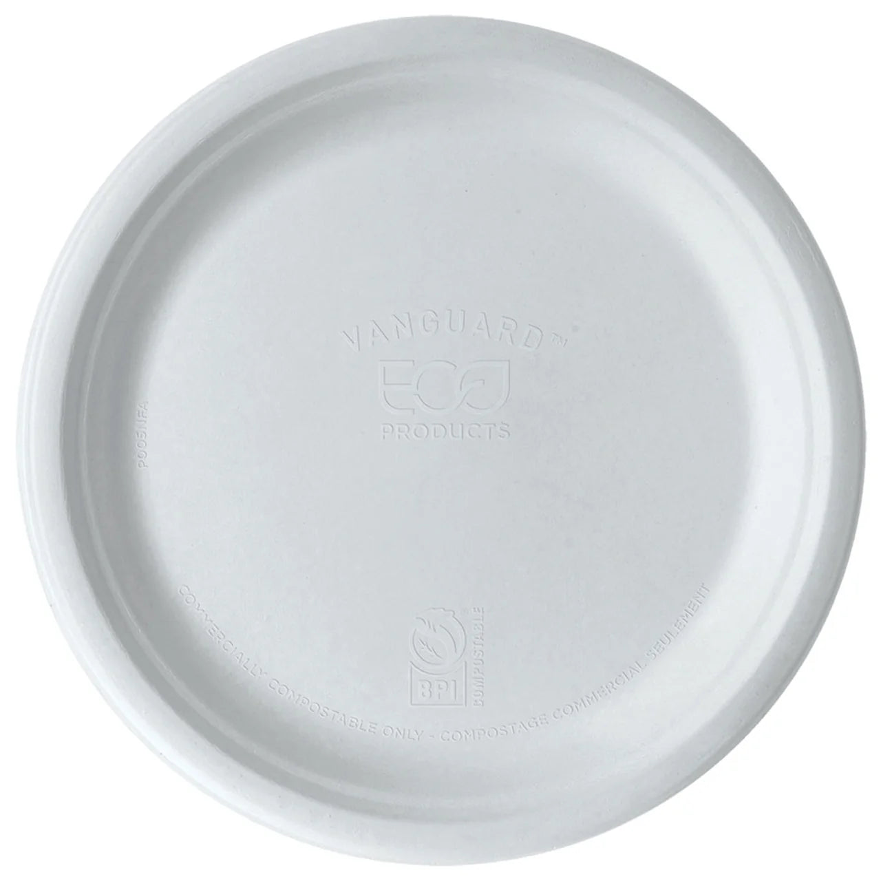 Eco-Products Vanguard 10in Compostable Fiber Plates (QTY 500), SKU EP-P005NFA