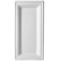 Eco-Products Vanguard Renewable & Compostable 10x5in Rectangular Plate (QTY: 500)