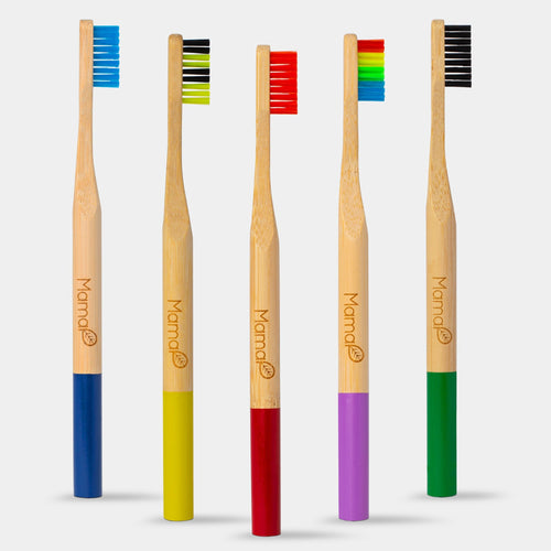Bamboo Toothbrushes 5-Pack