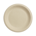 World Centric Compostable Fiber Plate, 7 in (QTY 1000), SKU PL-SC-U7-LFS