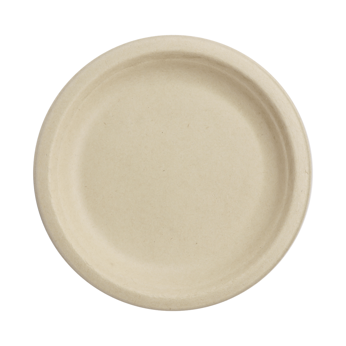 World Centric Compostable Fiber Plate, 7 in (QTY 1000), SKU PL-SC-U7-LFS