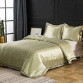 Bamboo Cotton Sateen Silk Bedding Set |Bed Linens, Pillowcase, Duvet Cover