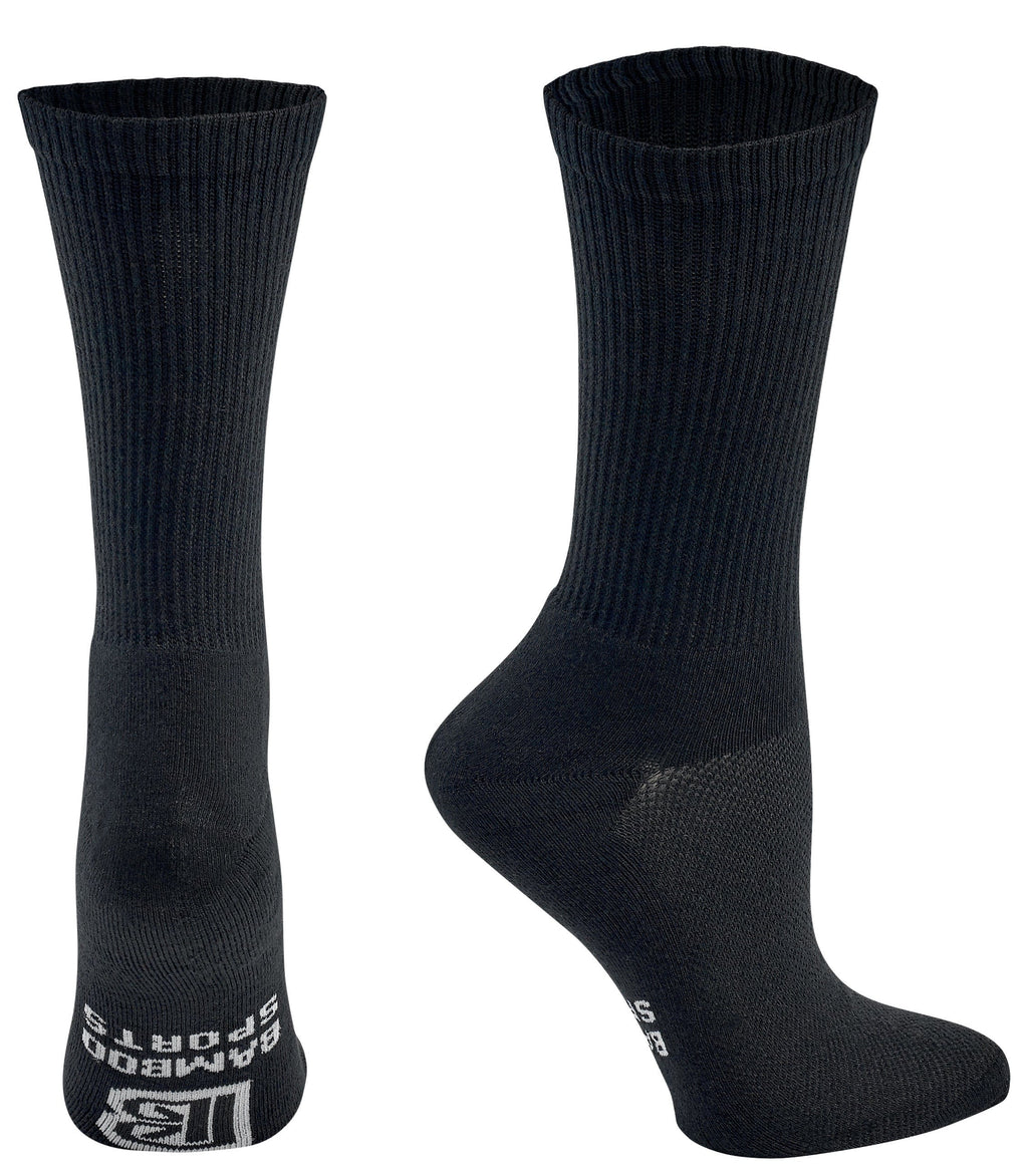 Men's Bamboo Rayon Crew Dress Socks - 3 pack