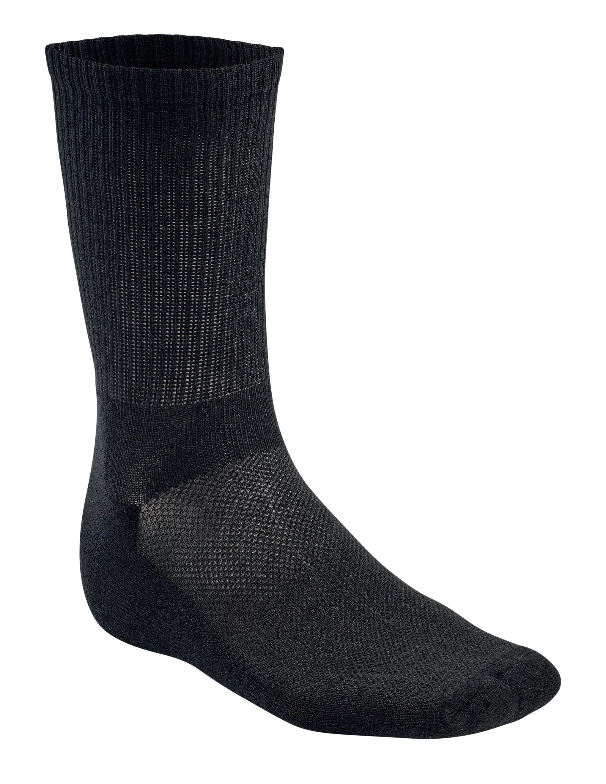 Men's Bamboo Rayon Crew Dress Socks - 3 pack