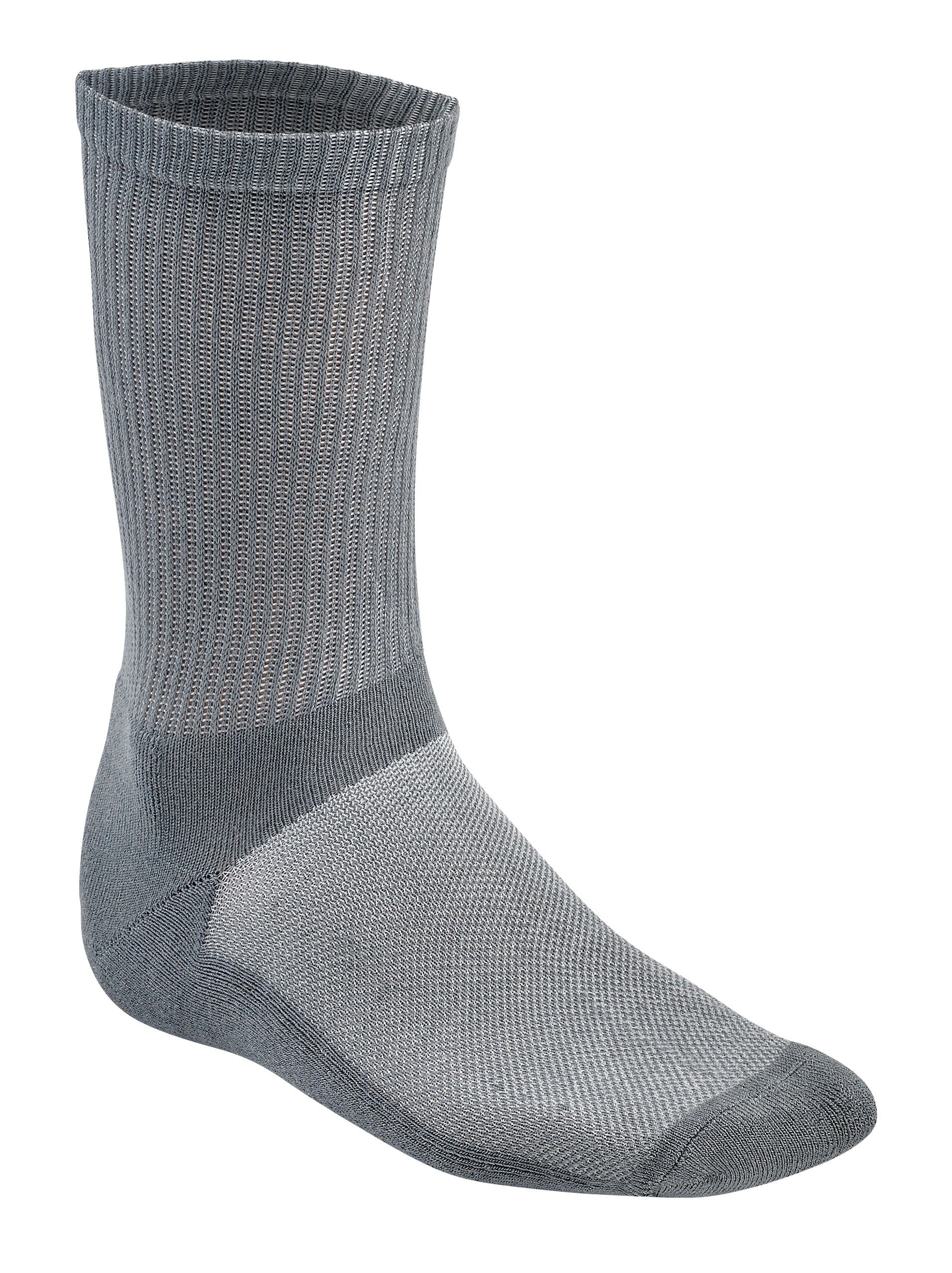 Men's Bamboo Rayon Crew Dress Socks - 3 pack