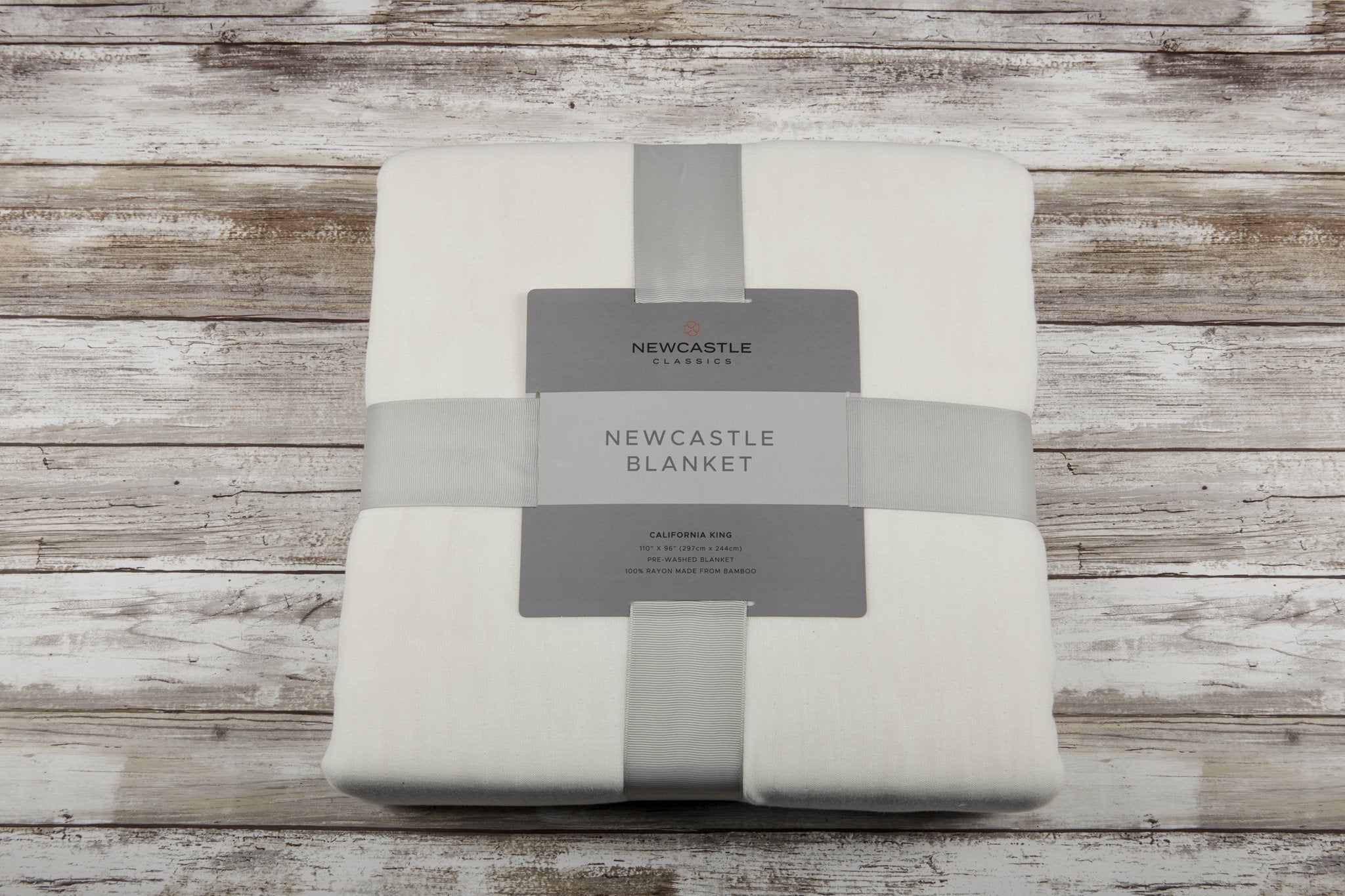 Oversized Queen Bamboo Muslin Blanket White Lightweight
