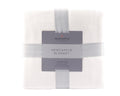 Oversized Queen Bamboo Muslin Blanket White Lightweight