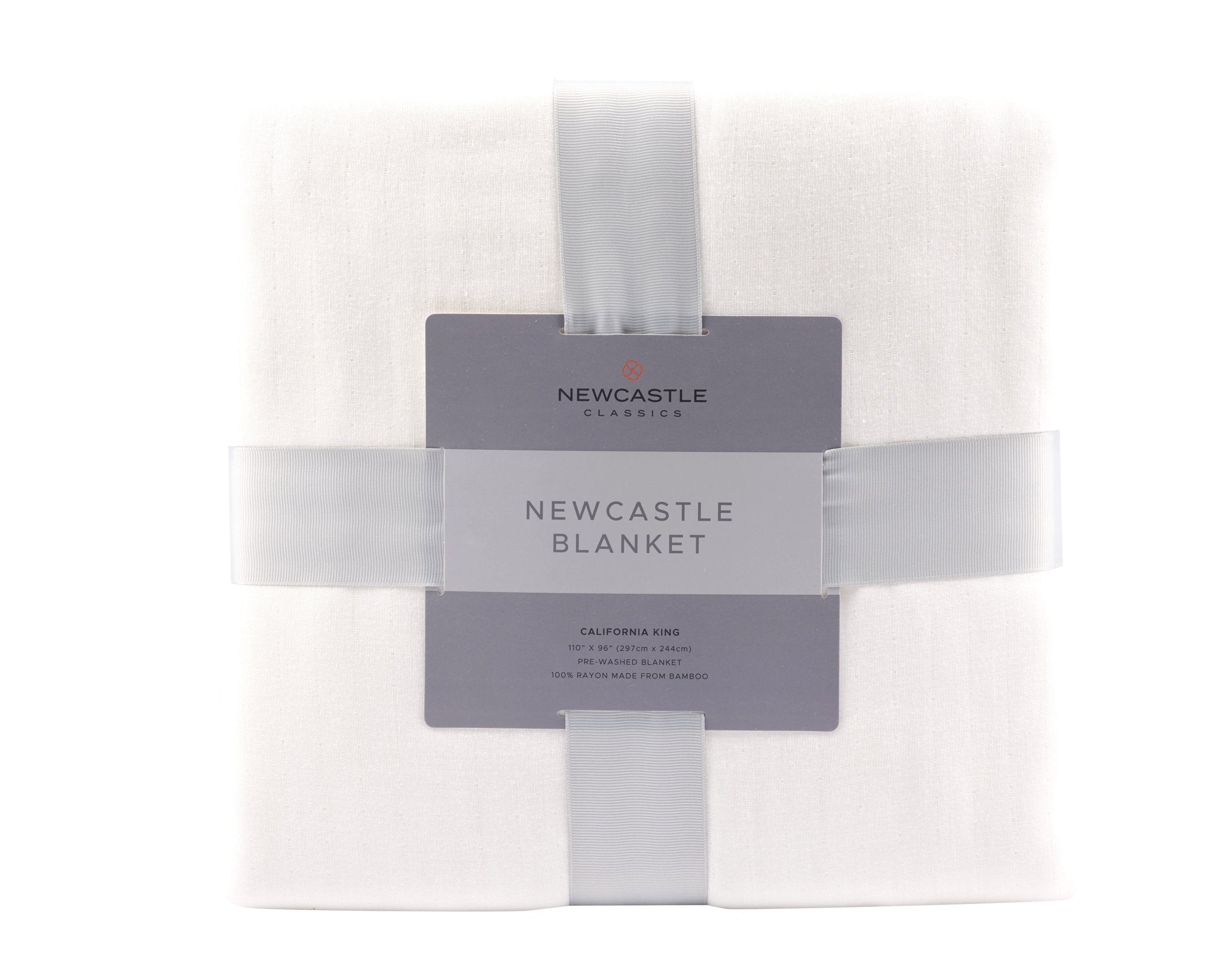 Oversized Queen Bamboo Muslin Blanket White Lightweight