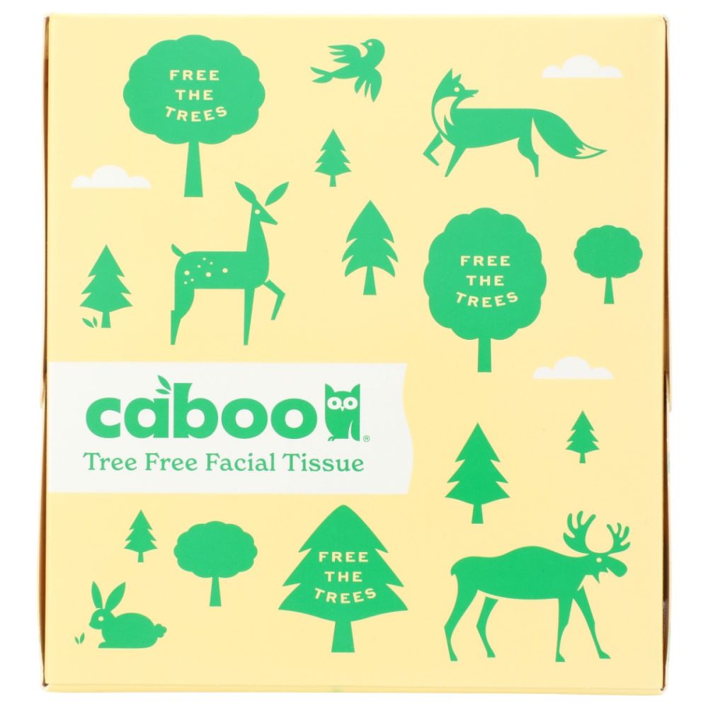 CABOO: 3Ply Facial Tissues 60Pc, 1 ea